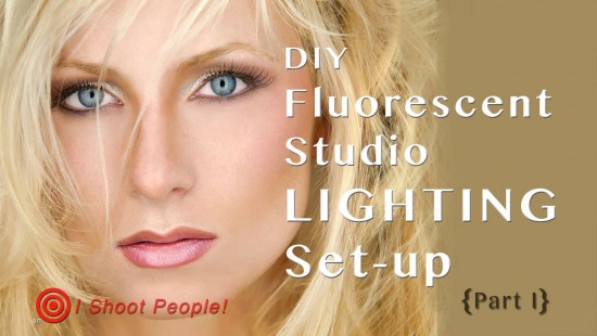DIY Fluorescent Photography Studio Lighting